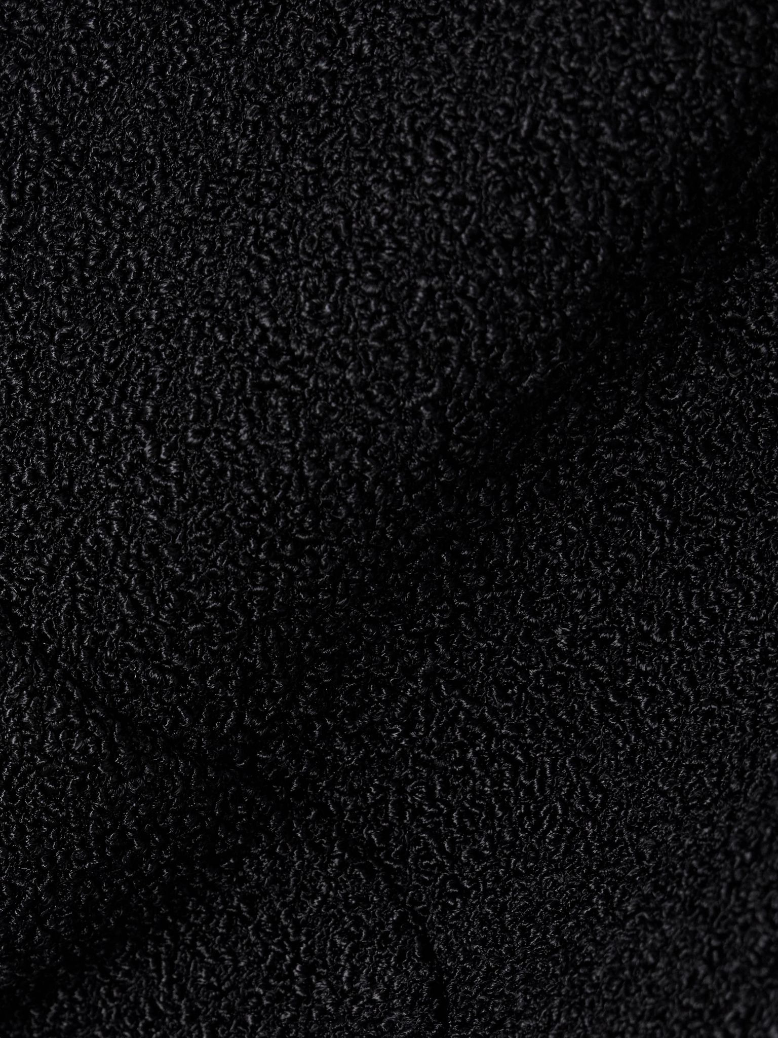 Bouclé mini skirt Black - 5
