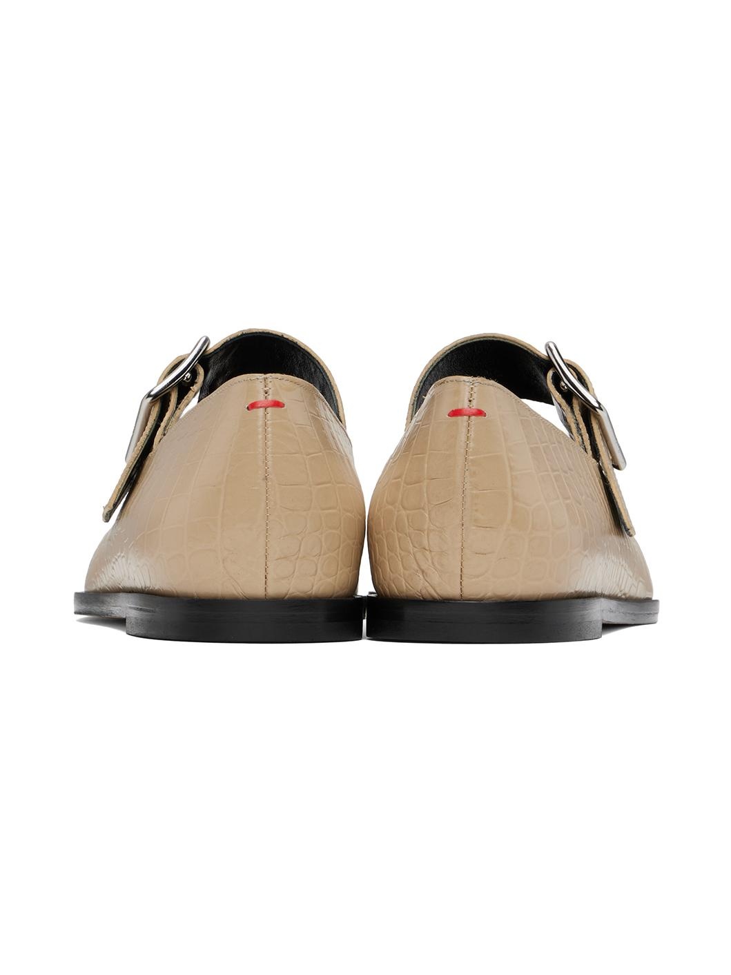 Beige Sunny Ballerina Flats - 2