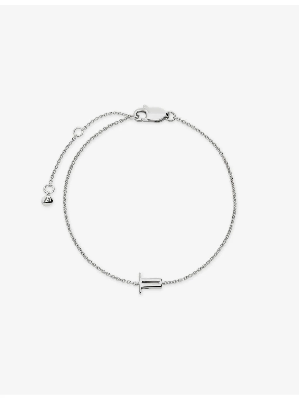 Initial T Sterling-Silver Bracelet - 1