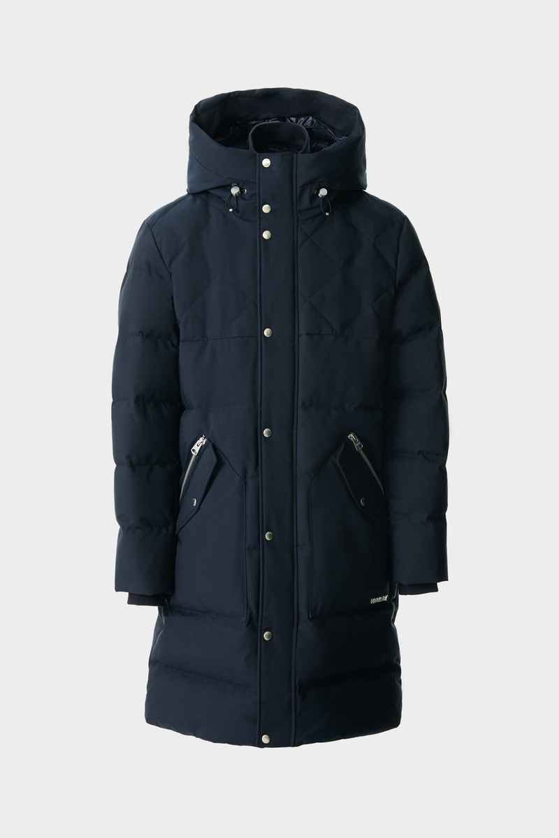 WERNER-Z Quilted Down Parka With Removable Bib 1