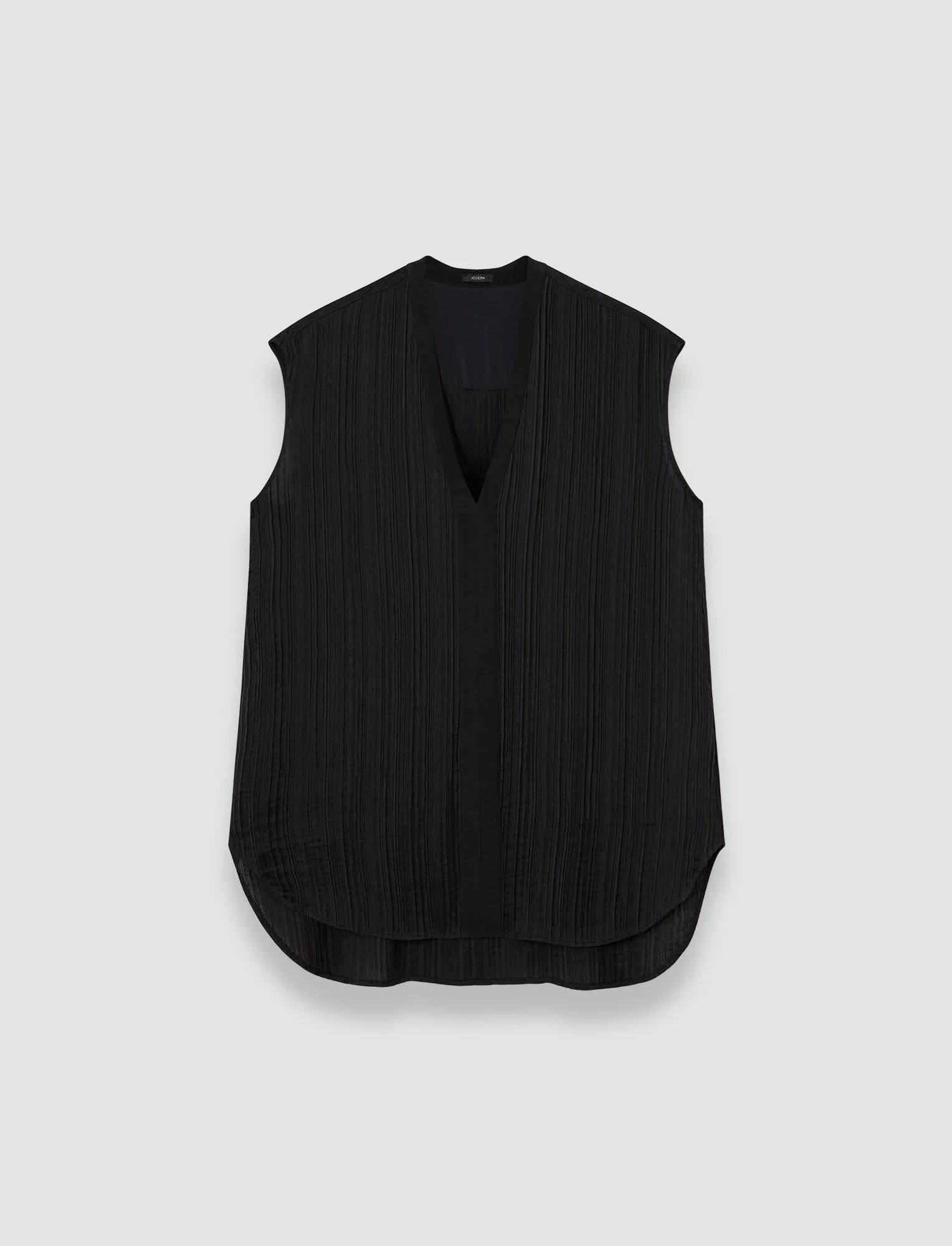 Lucien Pleat Jacquard Blouse - 1