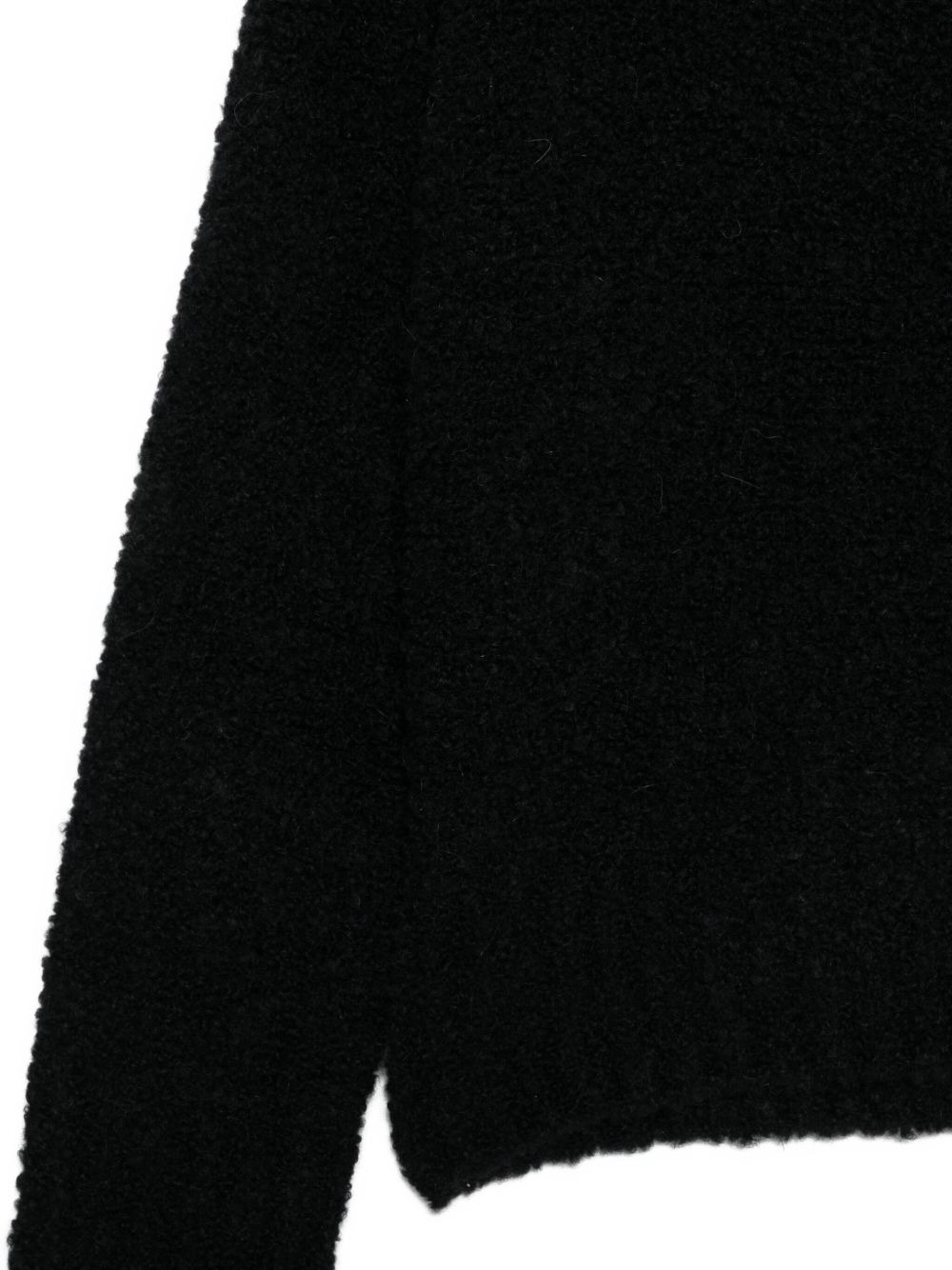 long-sleeve textured sweater - 3