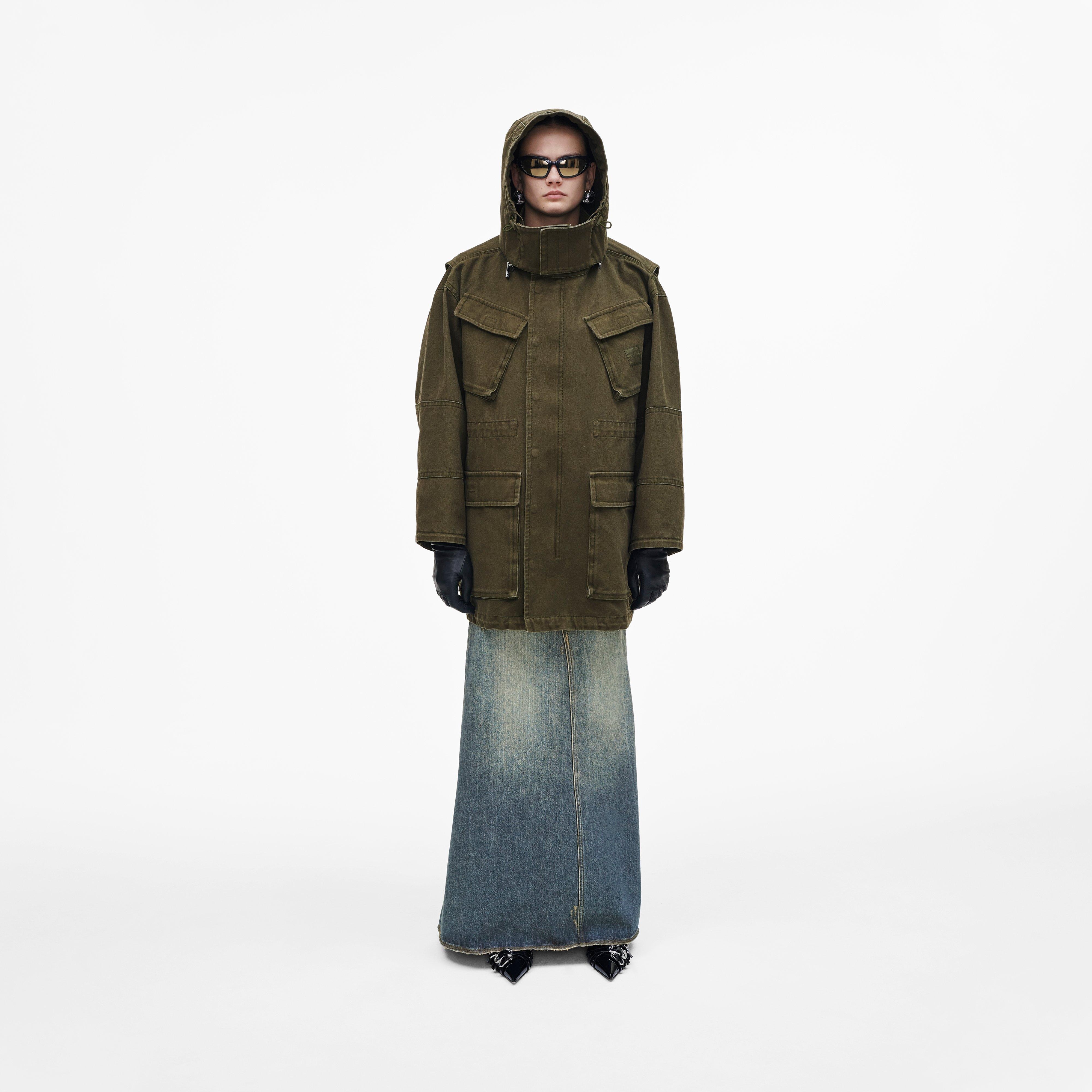 OVERSIZED CARGO CANVAS JACKET - 7