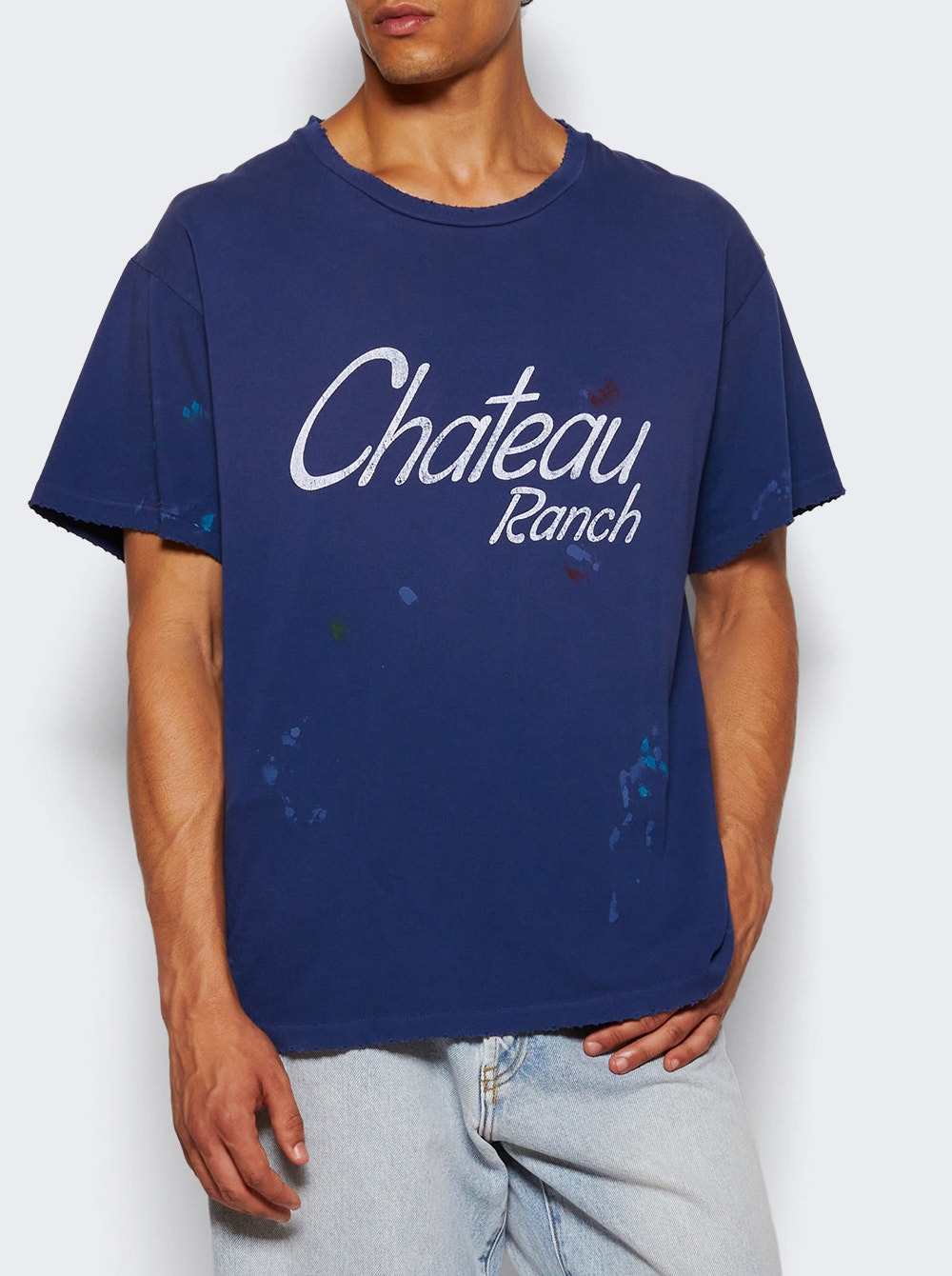 Chateau Ranch Tee Navy - 2