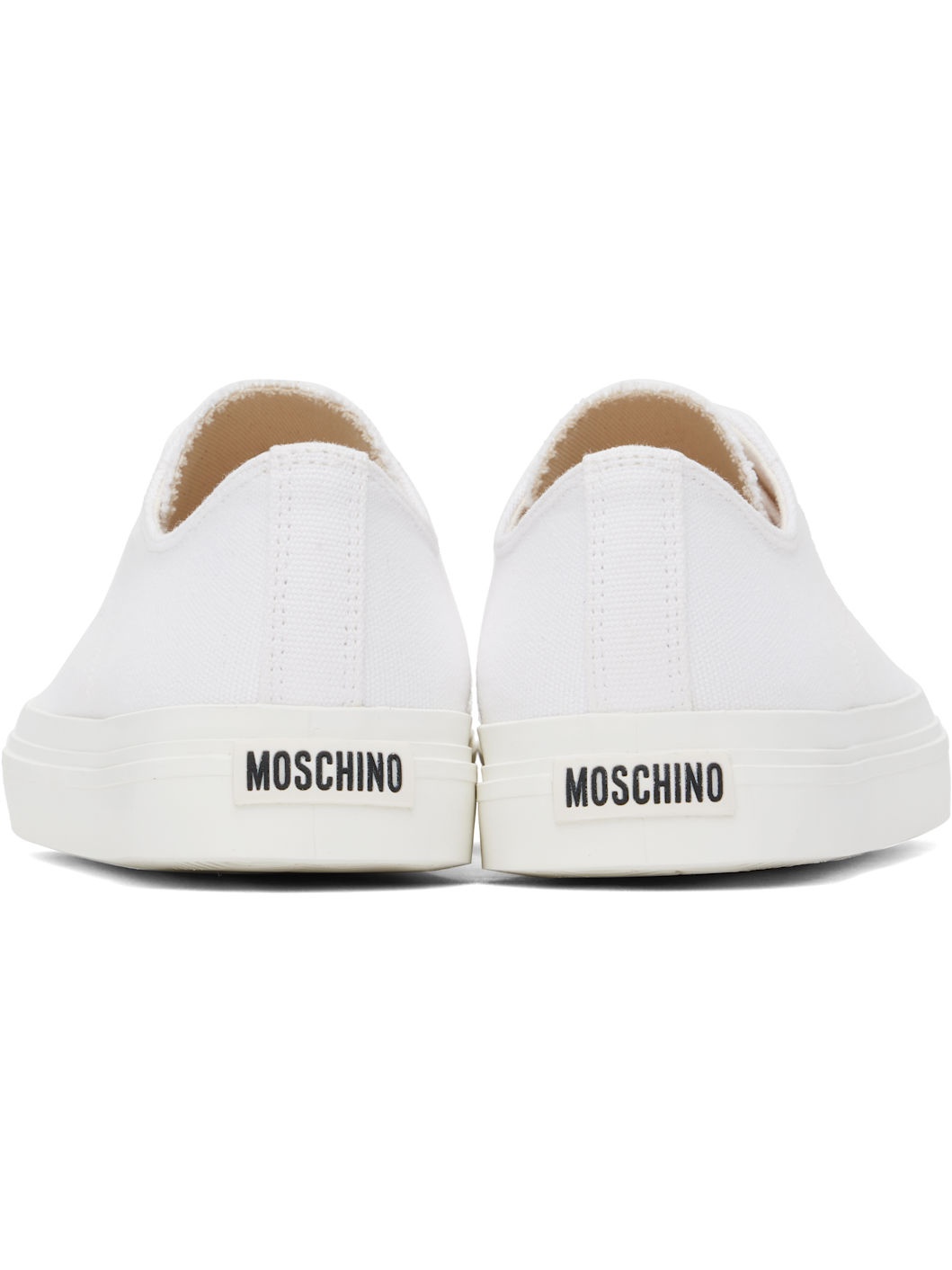 White Canvas Sneakers - 2