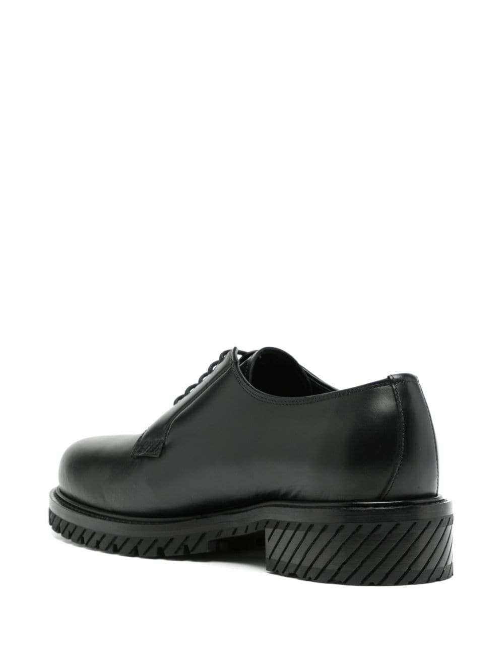 Military leather Derby shoes - 3