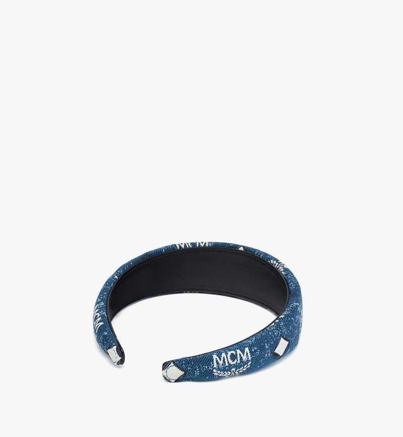 Headband in Denim Jacquard 4
