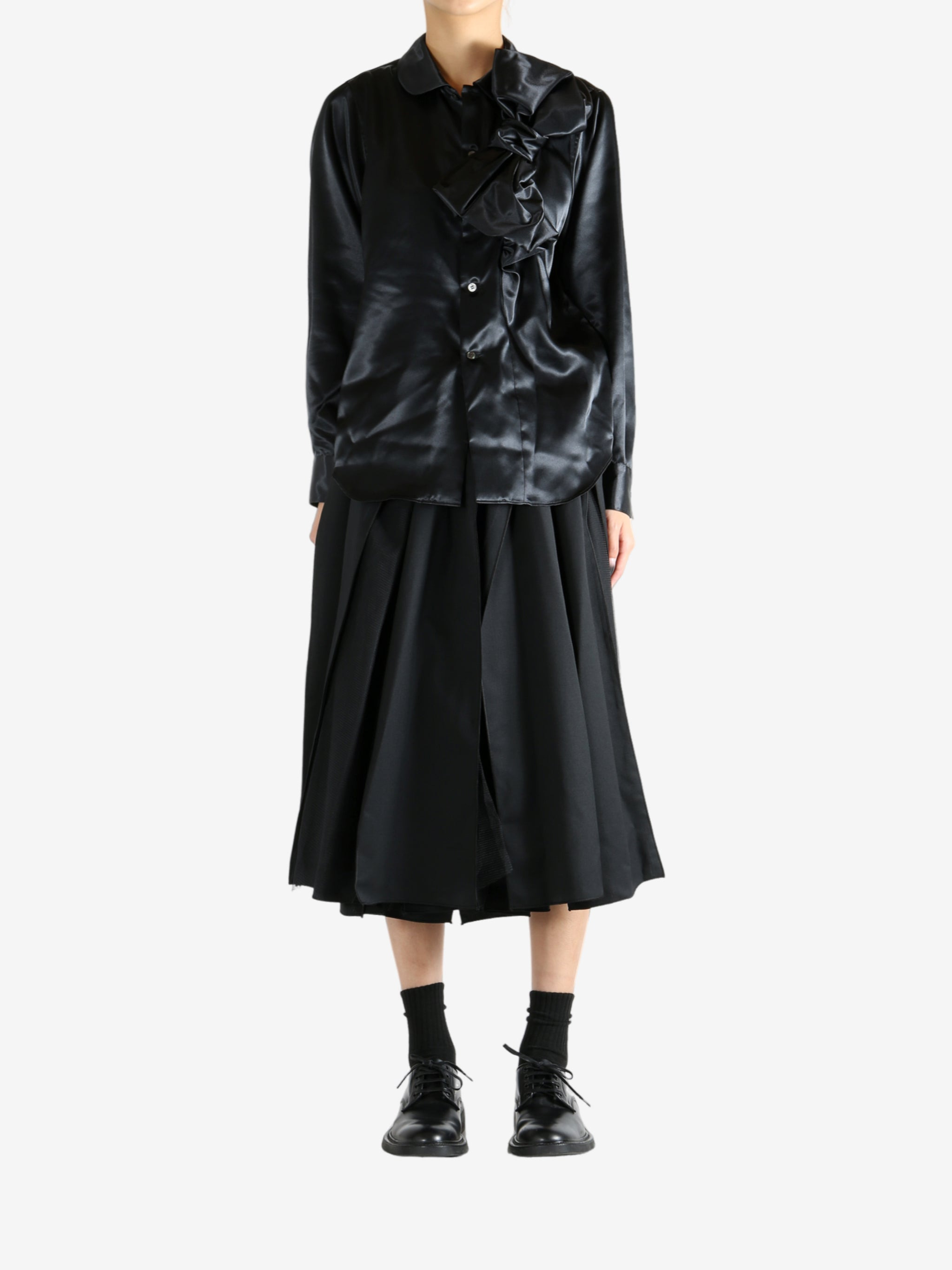 COMME DES GARCONS COMME DES GARCONS - Women Bow-adorned Blouse - 4