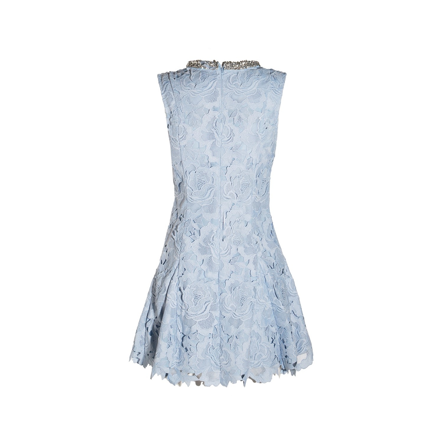 self-portrait BLUE MINI DRESS | palazzobelli | REVERSIBLE