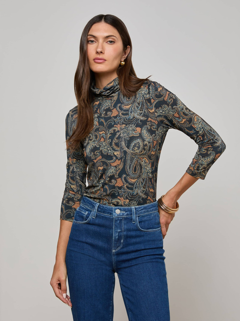 L'AGENCE Aja Turtleneck outlook