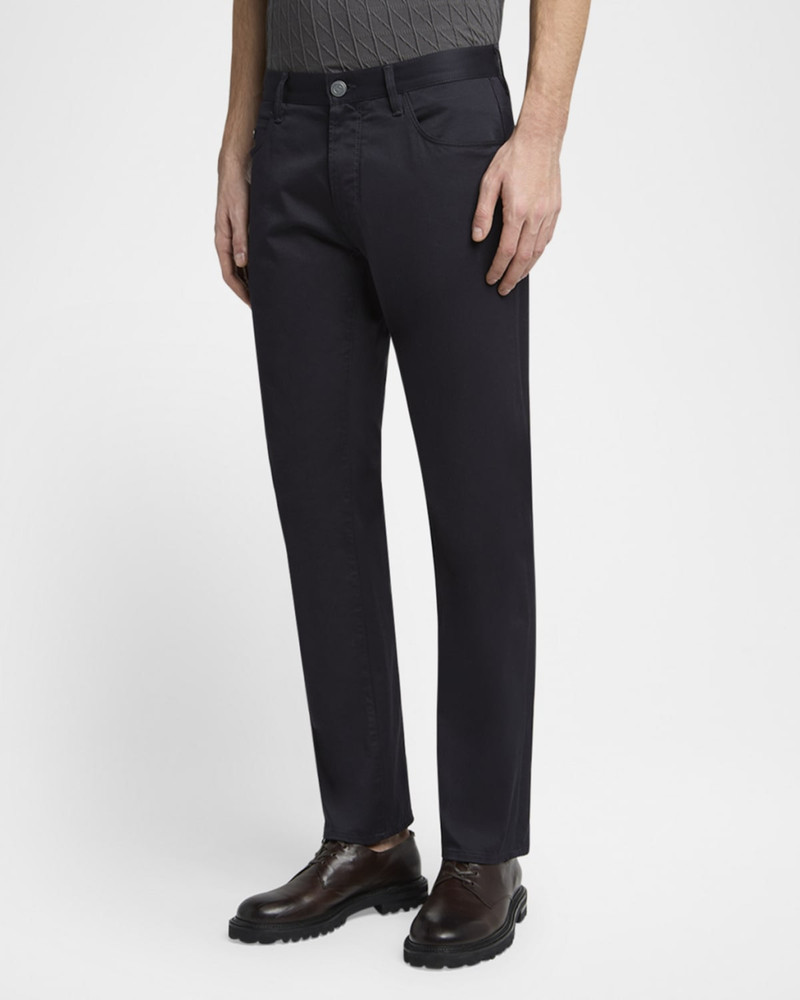 Men's 5-Pocket Stretch Cotton Pants 4