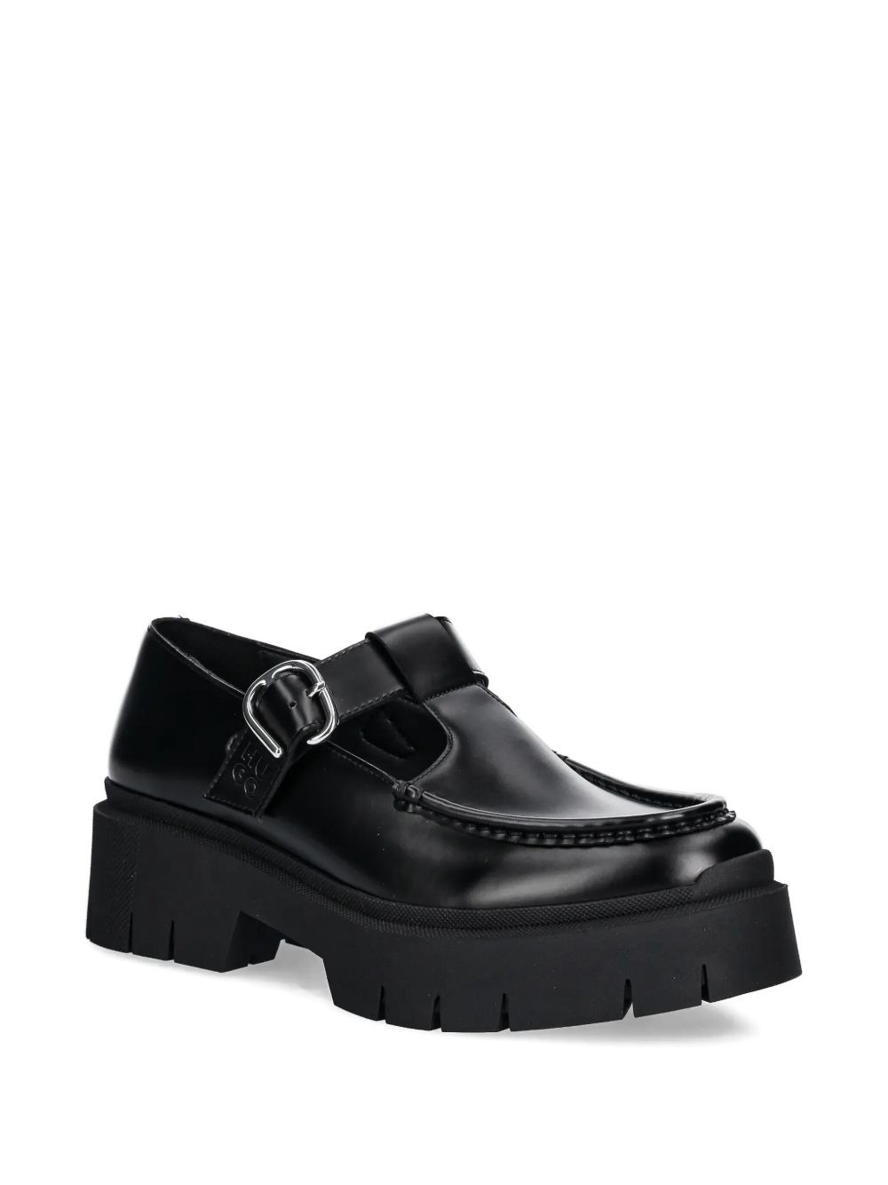 buckle-detail platform loafers - 2