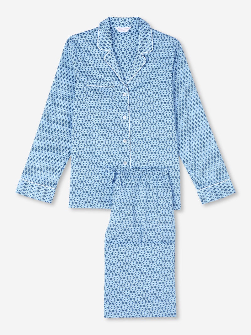 Women's Pyjamas Nelson 87 Cotton Batiste Blue - 1