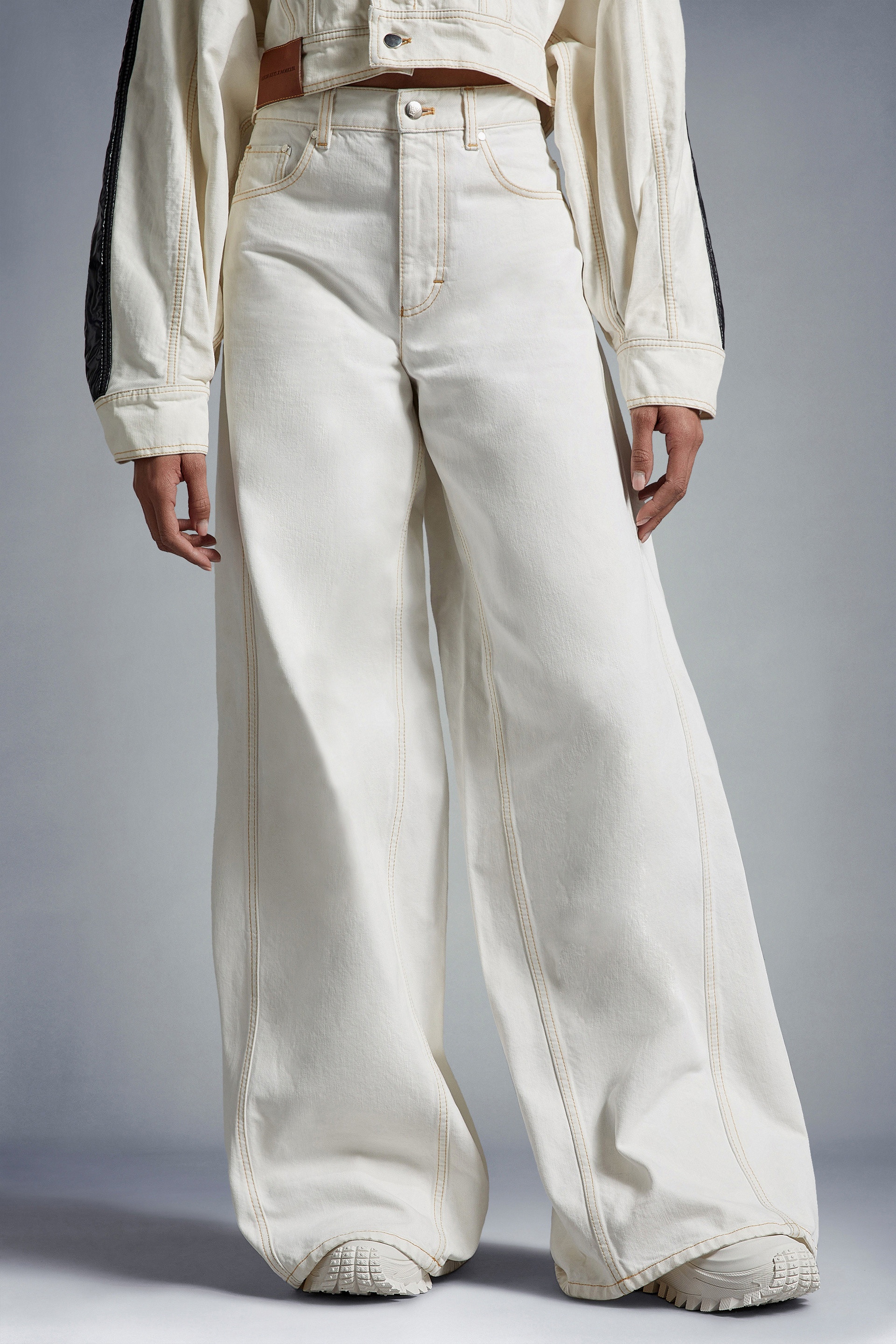 Bleached Denim Jeans - 3