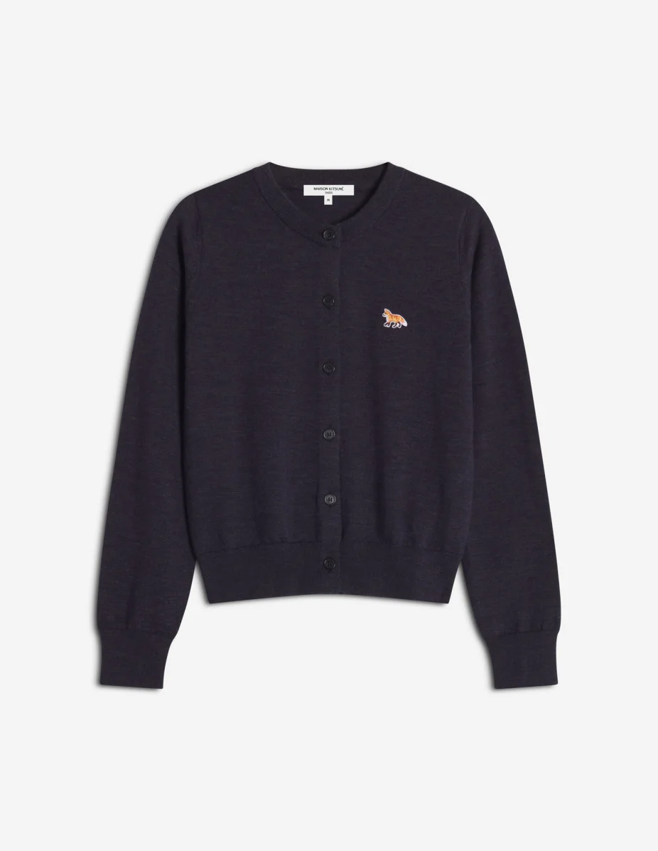 BABY FOX MERINO REGULAR CARDIGAN - 1