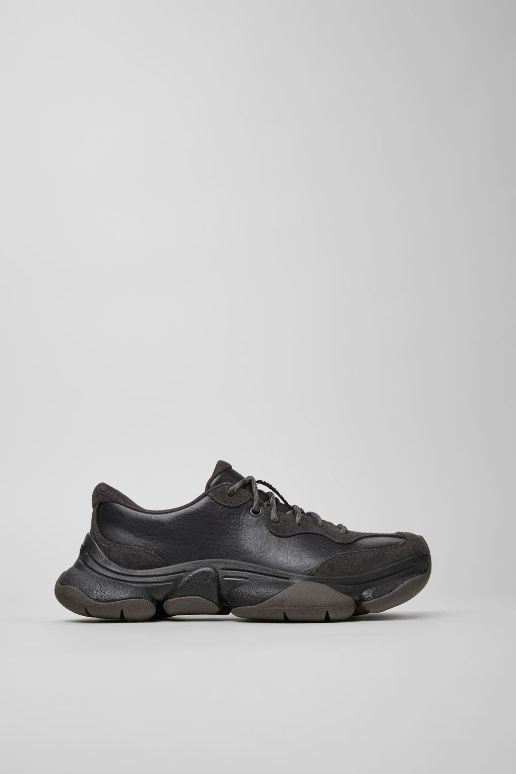 Karst 2 Black Leather and Nubuck Sneakers for Women. - 1