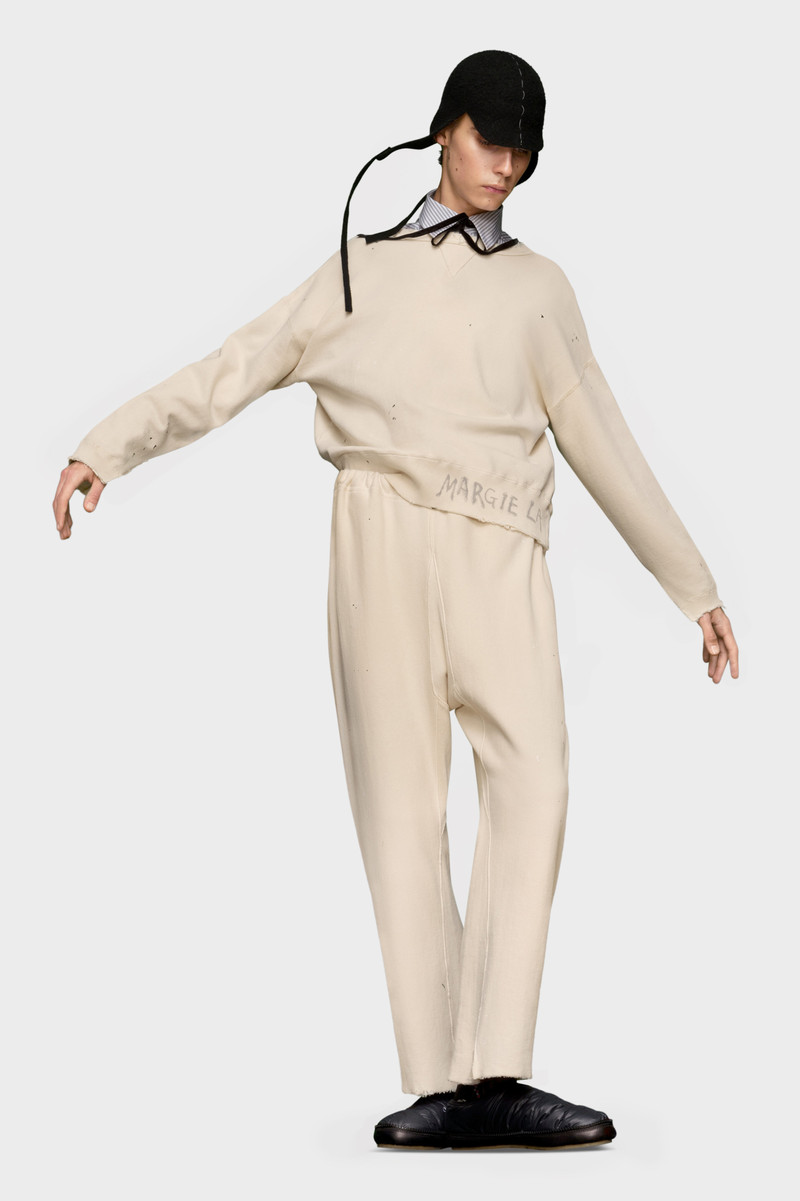 Maison Margiela Handwritten logo sweatshirt outlook