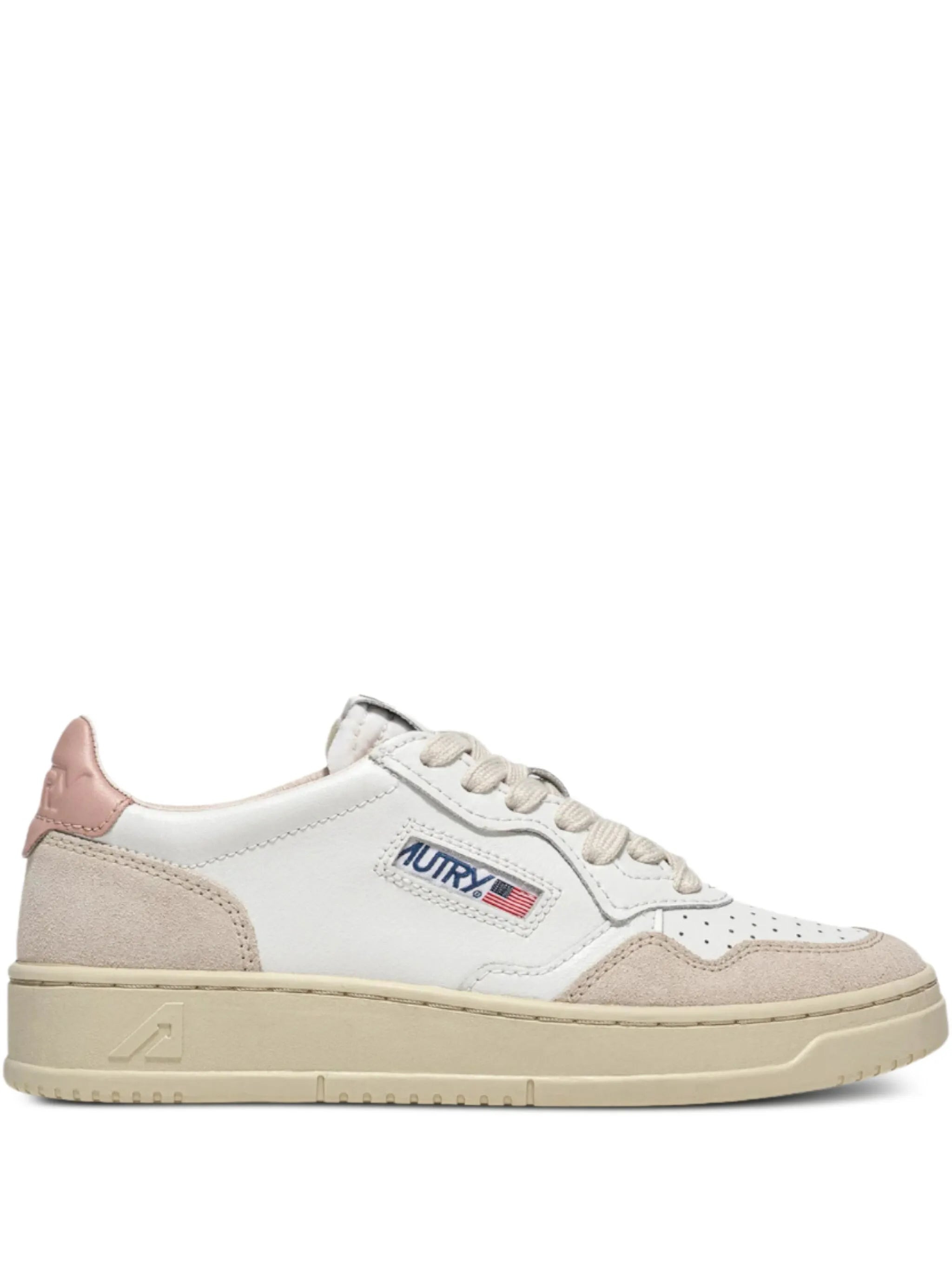 Autry Medalist Low &quot;White/Powder&quot; Sneakers - 1