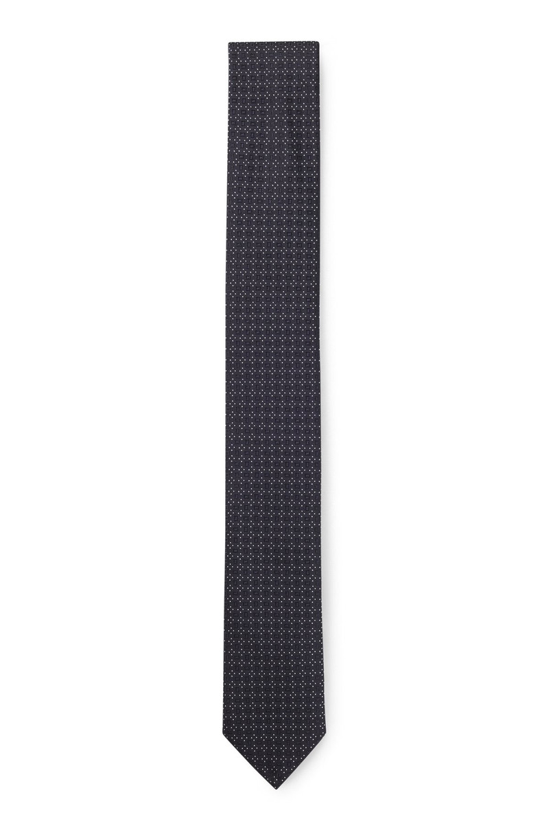 FORMAL TIE WITH ALL-OVER JACQUARD PATTERN 1