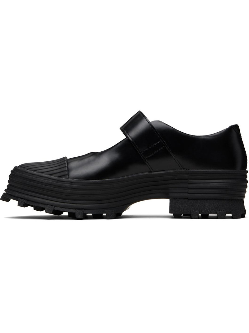 CAMPERLAB Black Traktori Loafers outlook