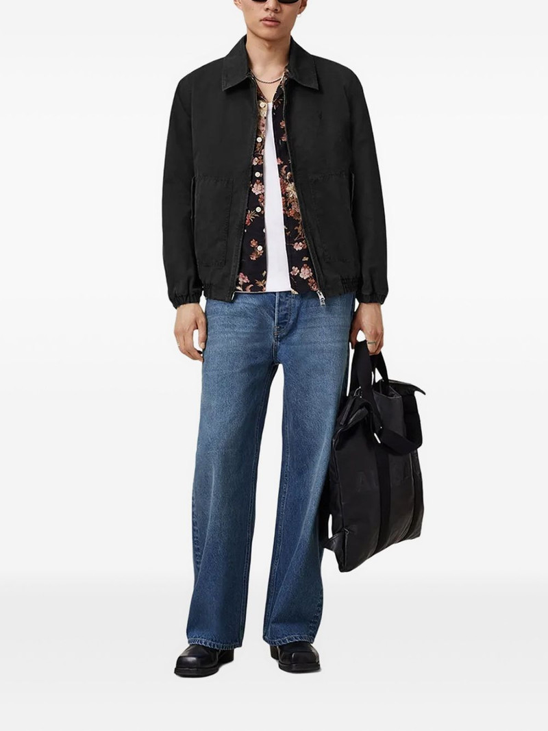 ALLSAINTS Holman Ramskull zip-up jacket outlook