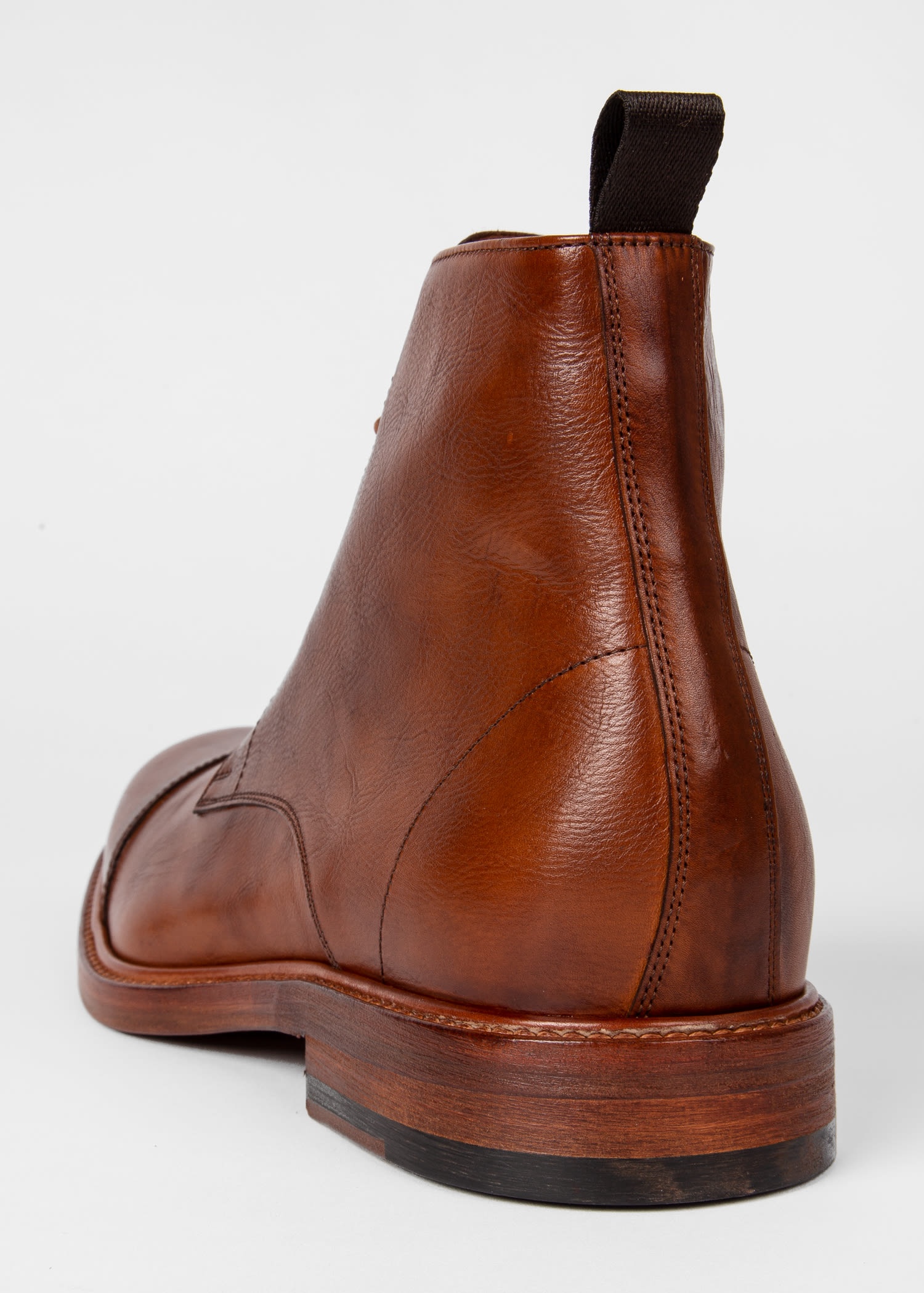 Paul Smith Calf Leather Jarman Boots REVERSIBLE