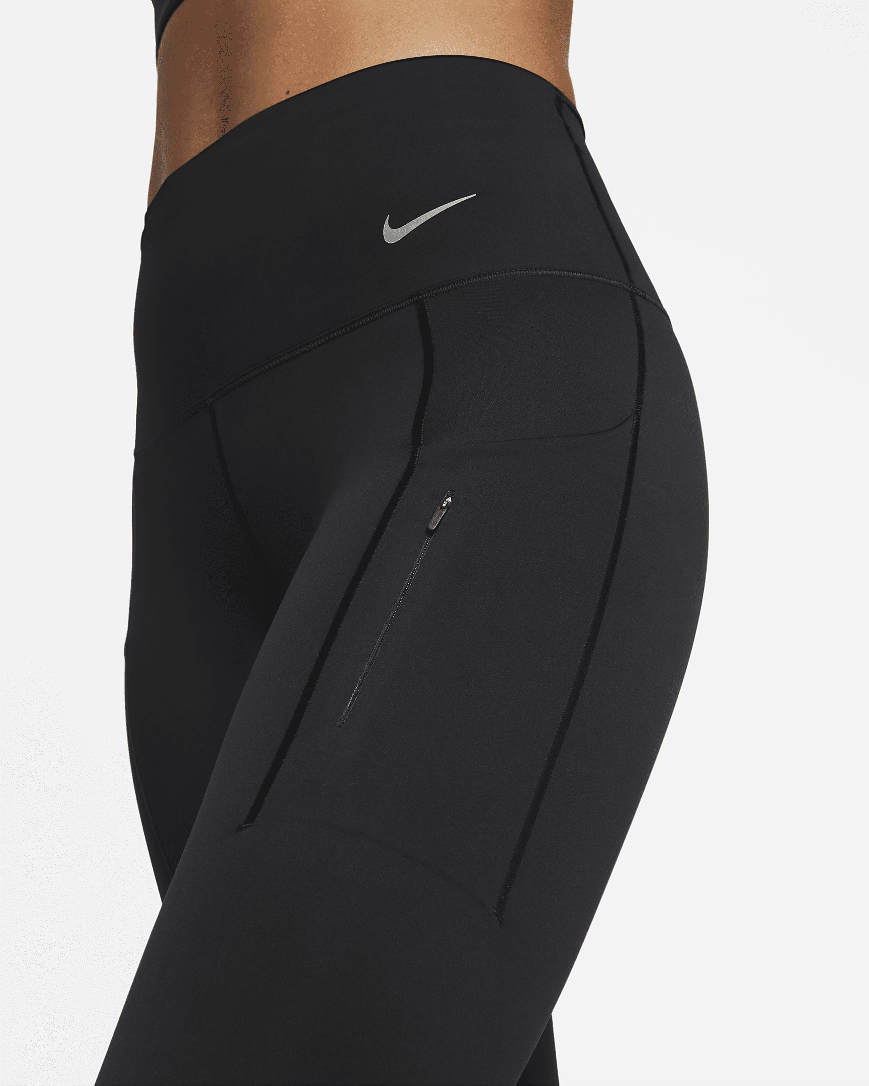 Nike Women's Go Firm-Support High-Waisted Full-Length Leggings with Pockets - 4