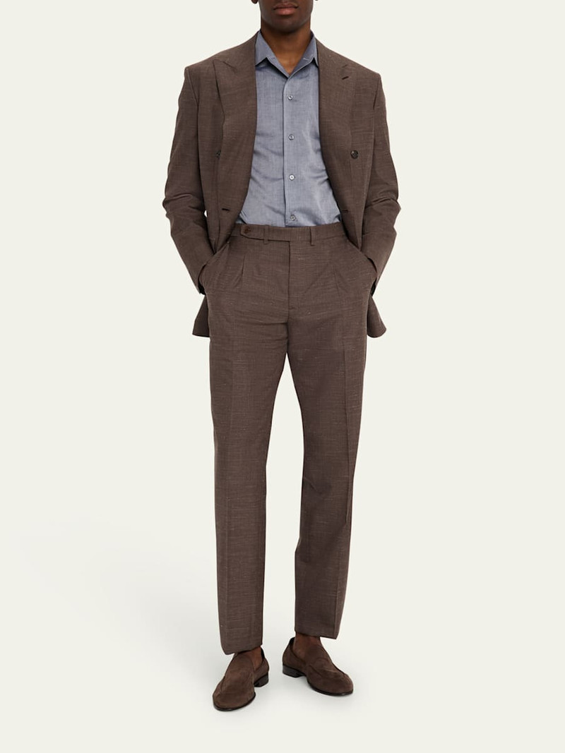 Brioni Men's WWX 80th Anniversary Lambda Trousers outlook