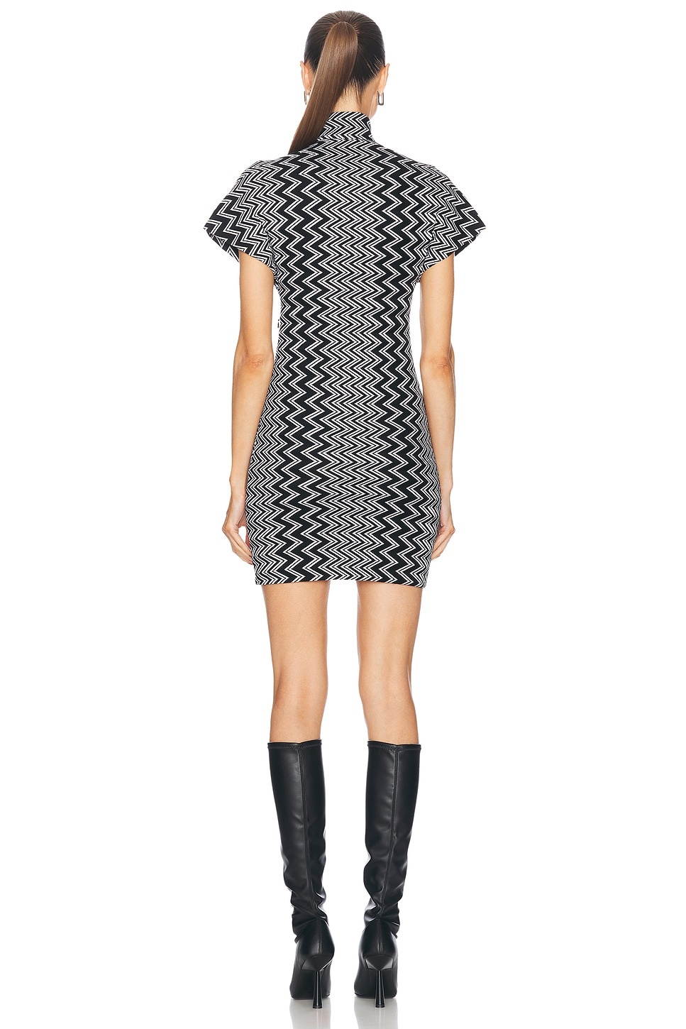 Zig Zag Short Dress - 3