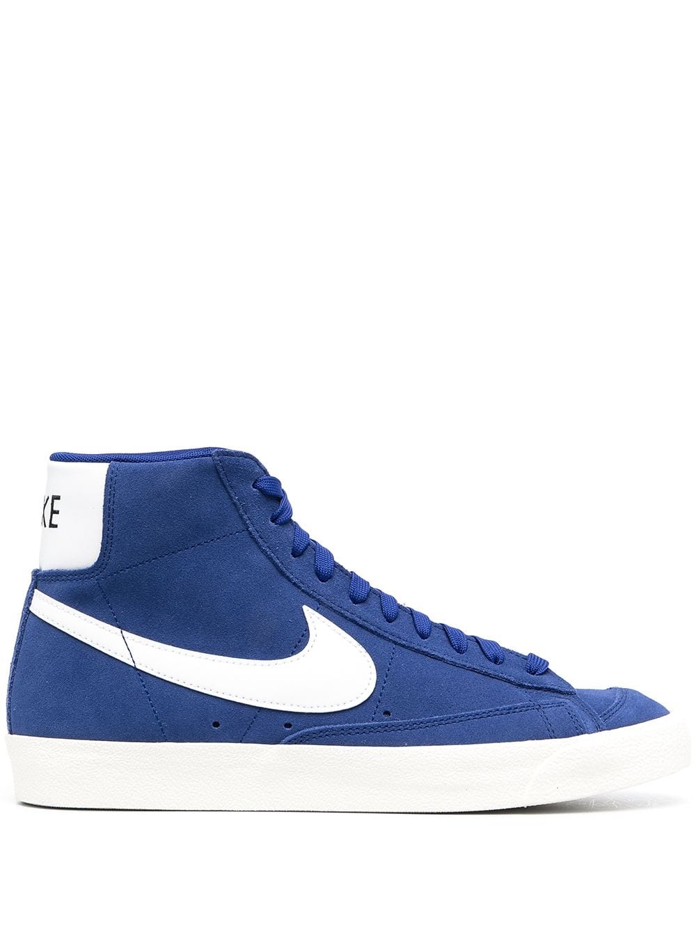 leather hi-top trainers - 1