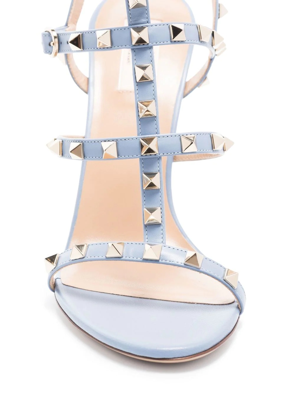 Rockstud heeled sandals - 4