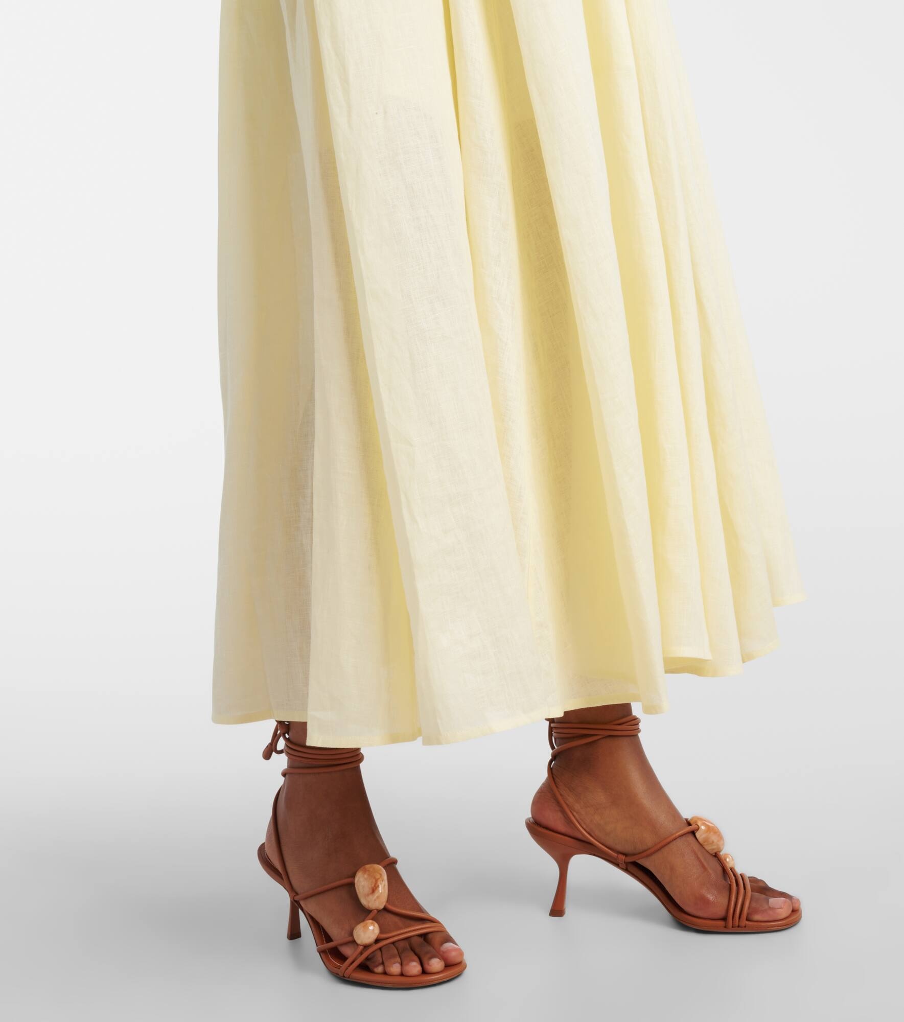 Rhiannon linen bustier dress - 5