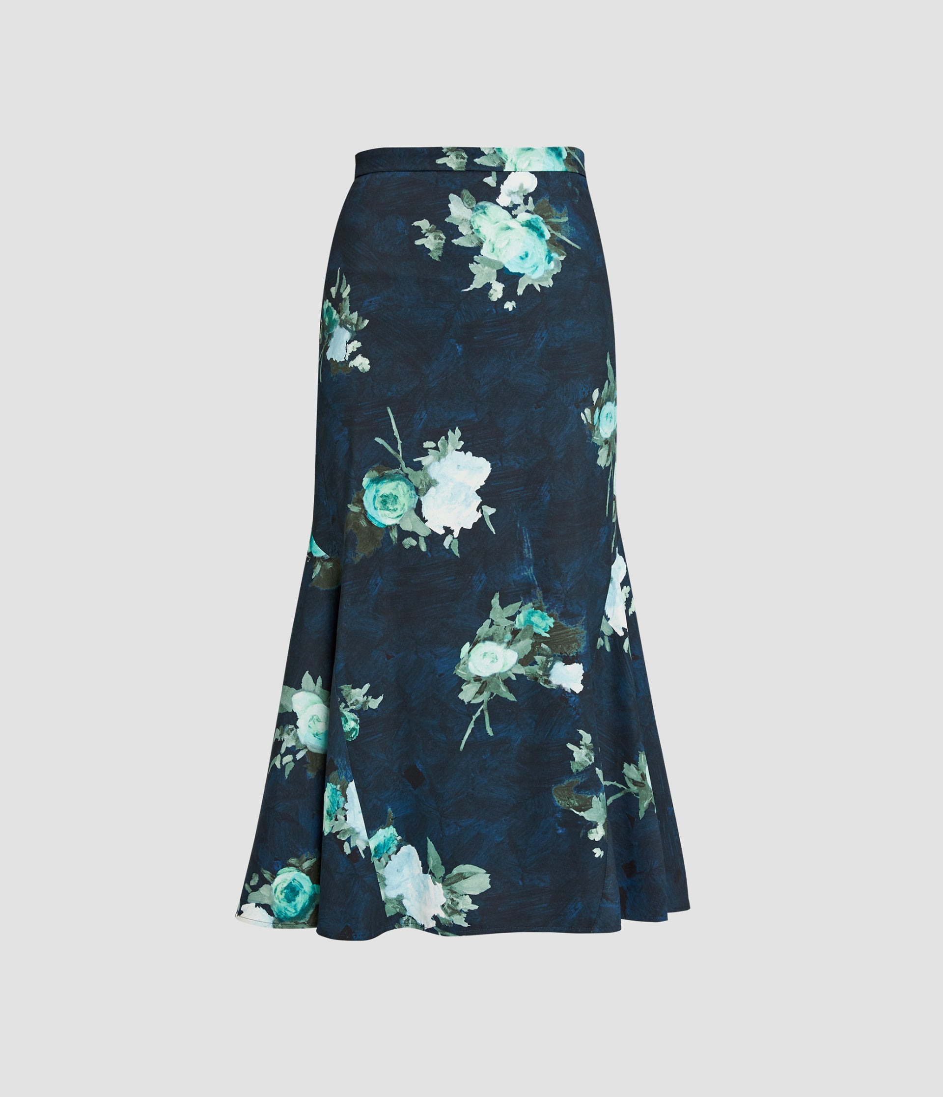 FLUTED MIDI SKIRT - 2