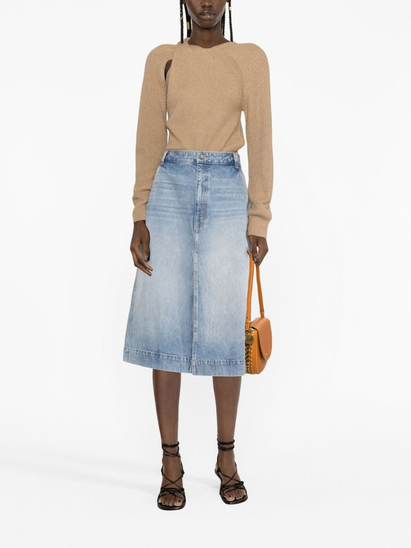 Stella McCartney knot-detail knitted jumper outlook