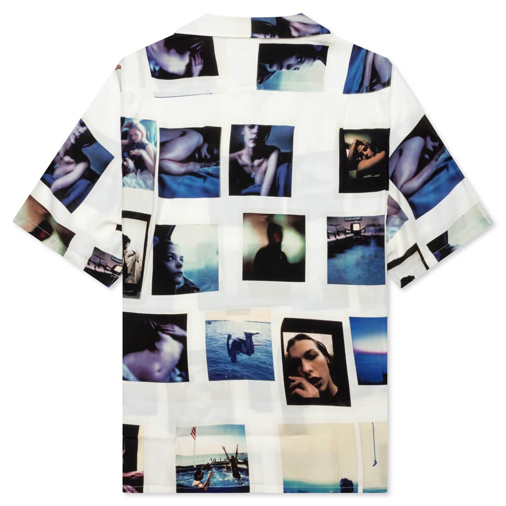 DAVIDE SORRENTI HAWAIIAN TYPE-2 S/S SHIRT - WHITE