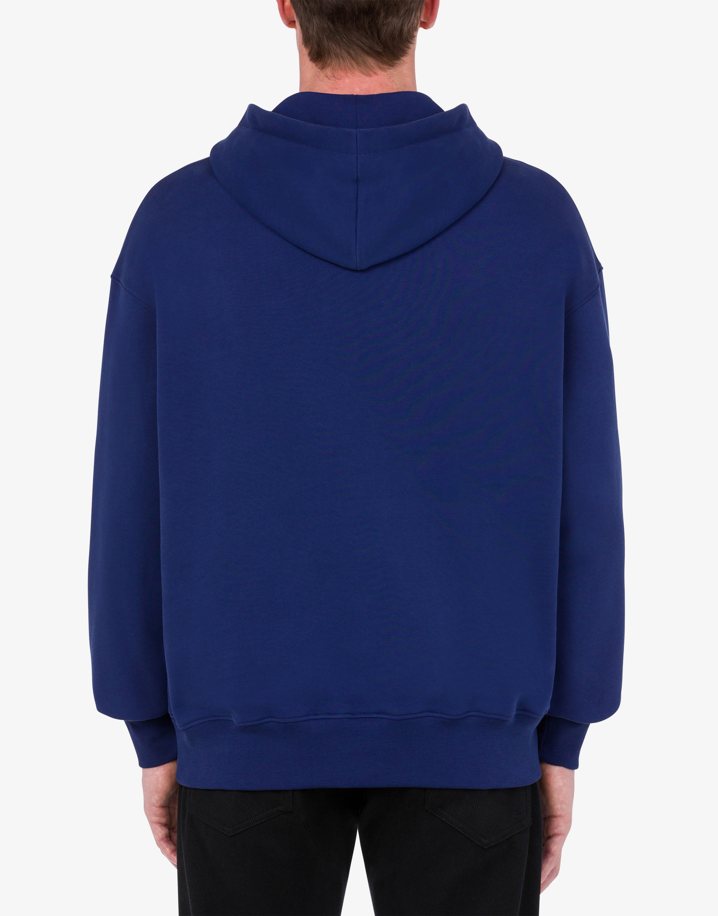 MOSCHINO COUTURE ORGANIC COTTON HOODIE - 3