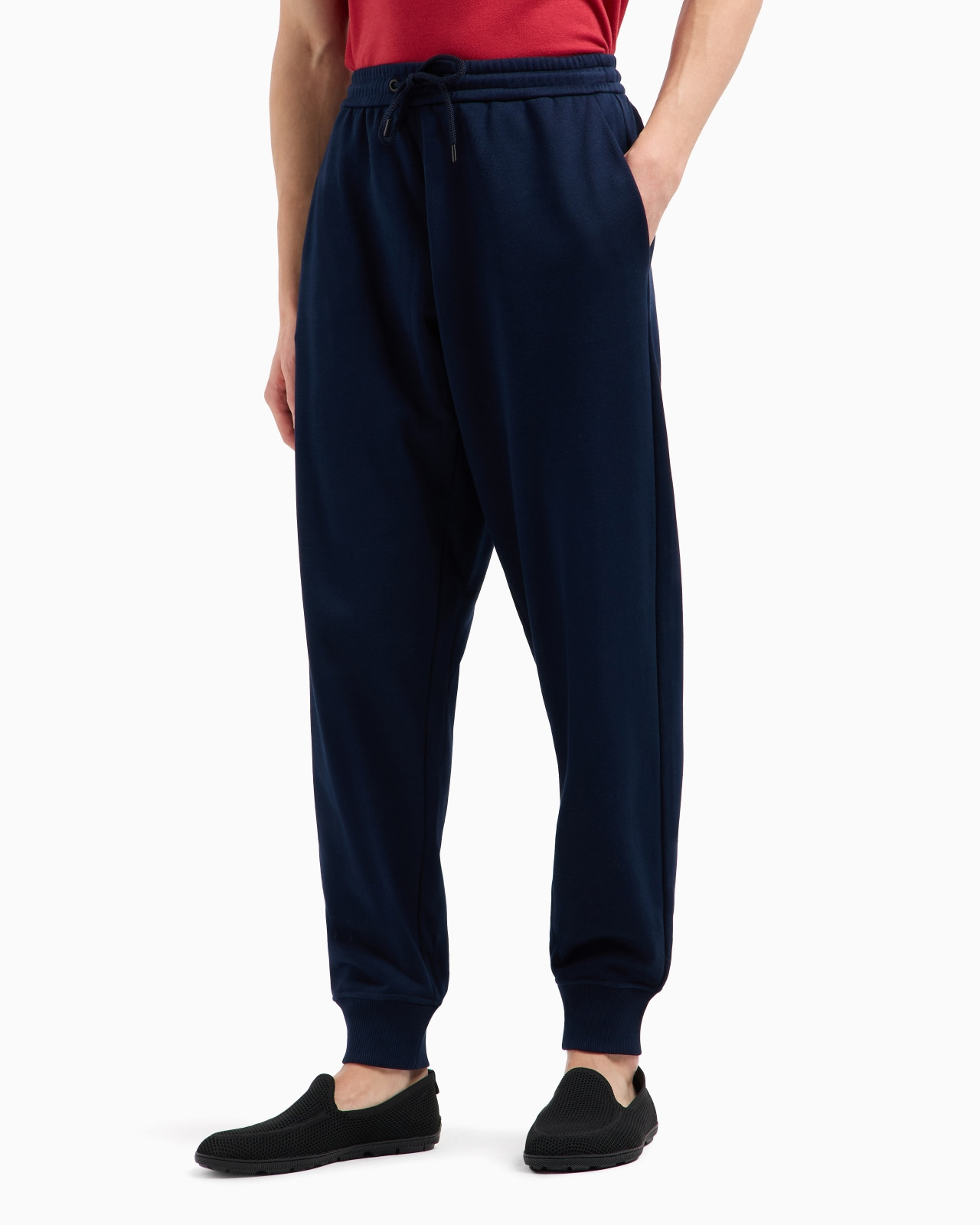 COTTON-BLEND JOGGERS - 4