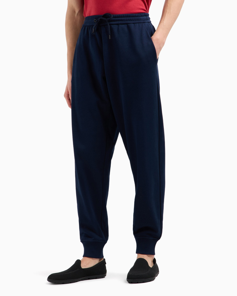 GIORGIO ARMANI COTTON-BLEND JOGGERS outlook