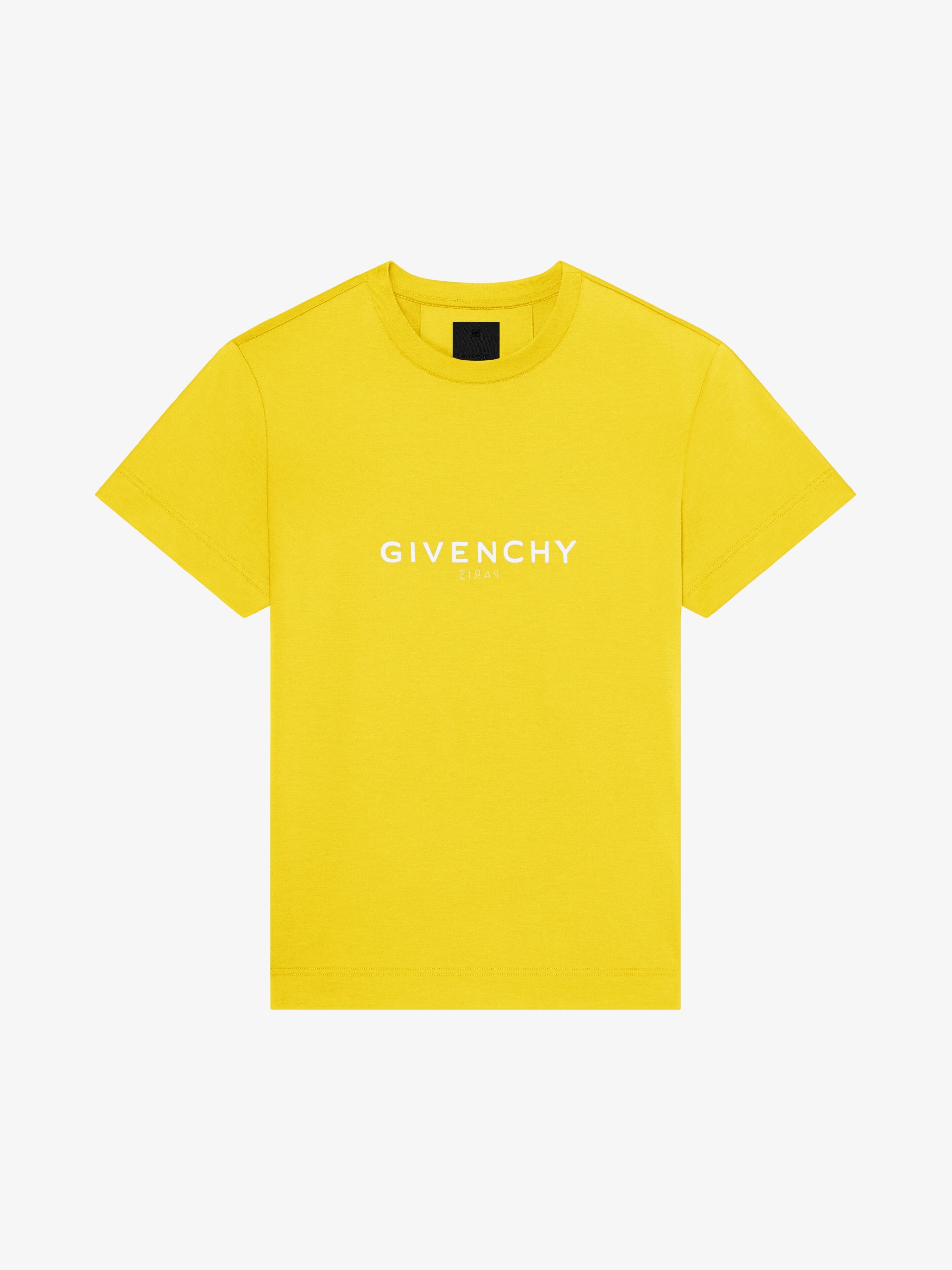 GIVENCHY REVERSE SLIM T-SHIRT IN COTTON - 1