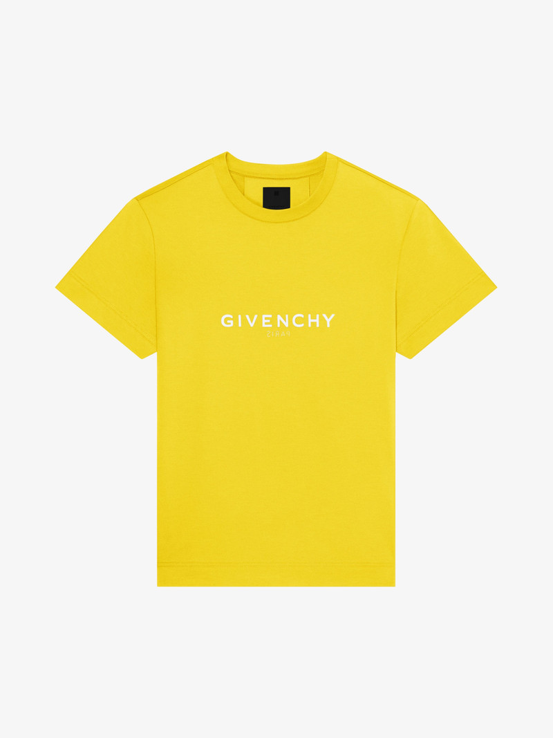 GIVENCHY REVERSE SLIM T-SHIRT IN COTTON 1