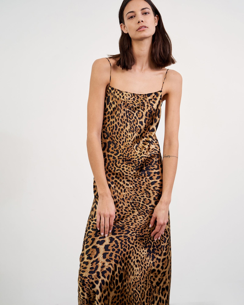 NILI LOTAN ELIZABETH LEOPARD GOWN outlook