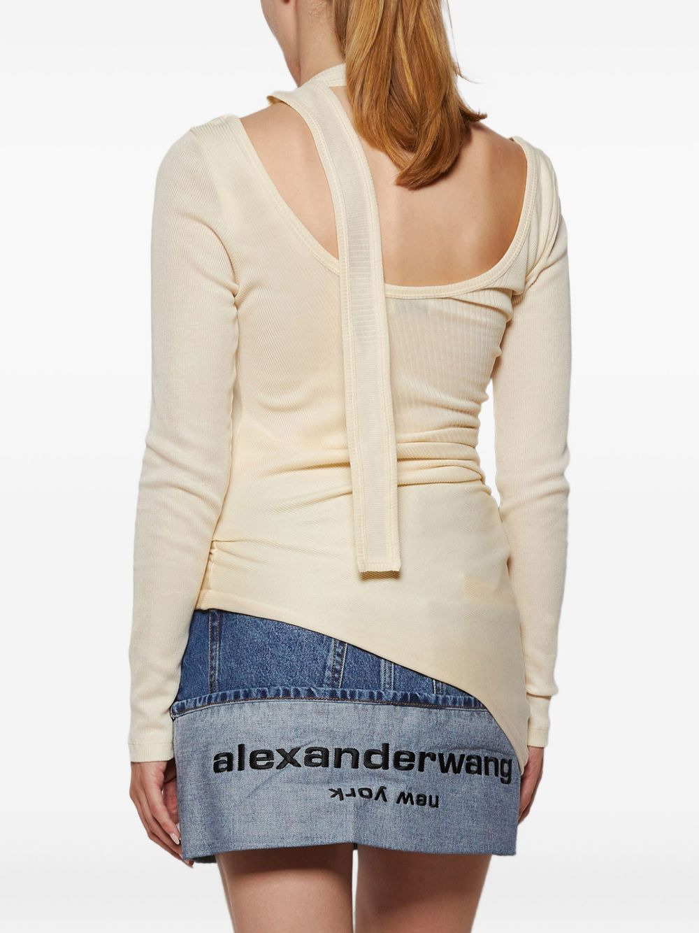 ribbed twisted top - 5
