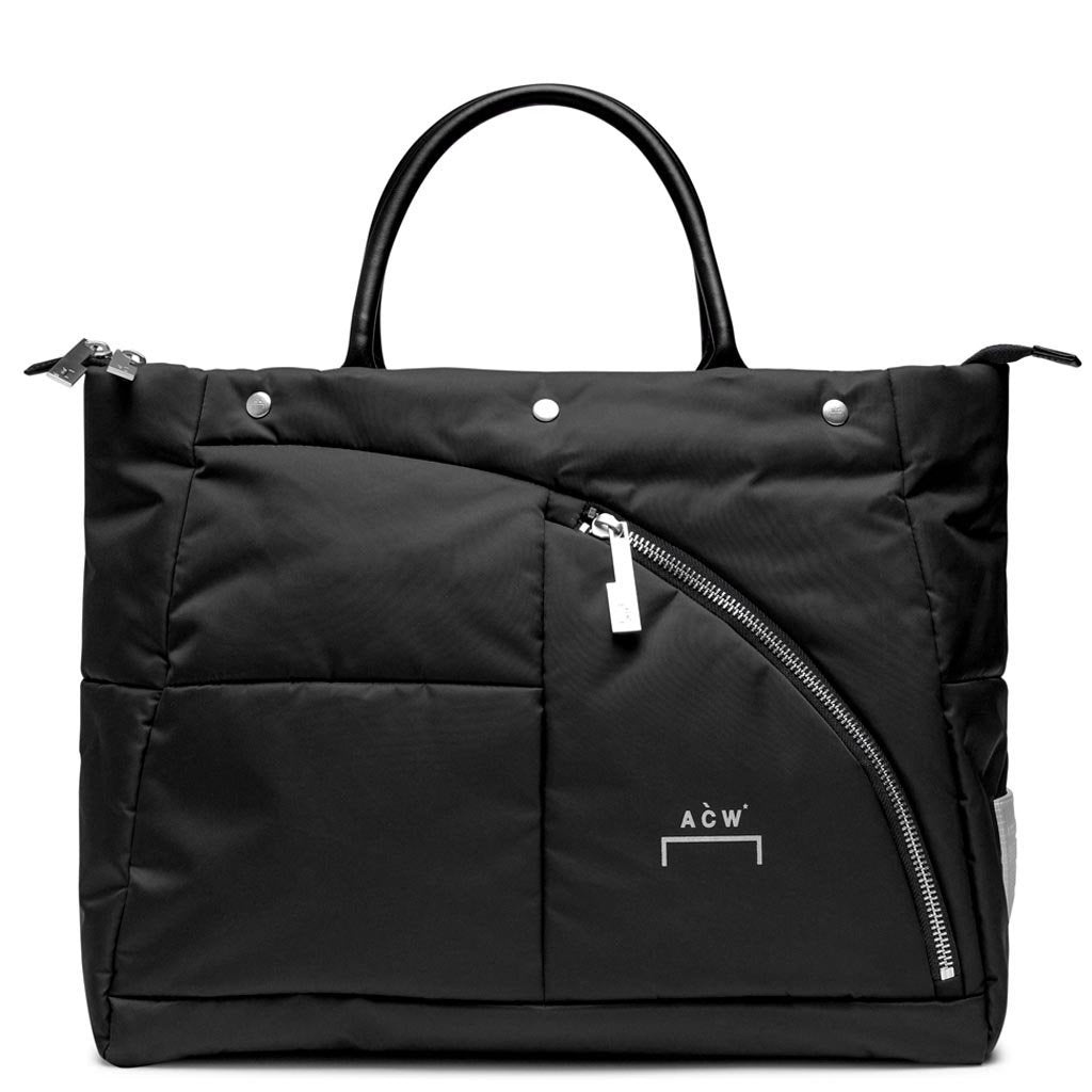 NYLON PUFFER BAG - BLACK - 1