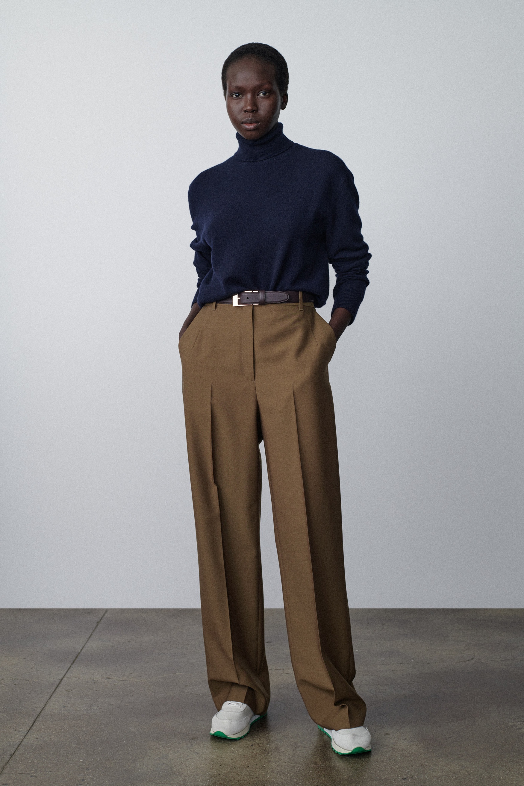 Acker Pant in Virgin Wool and Cotton - 3