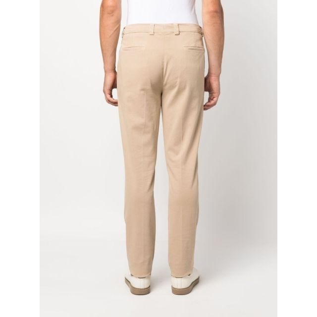 Tapered twill chino trousers - 4