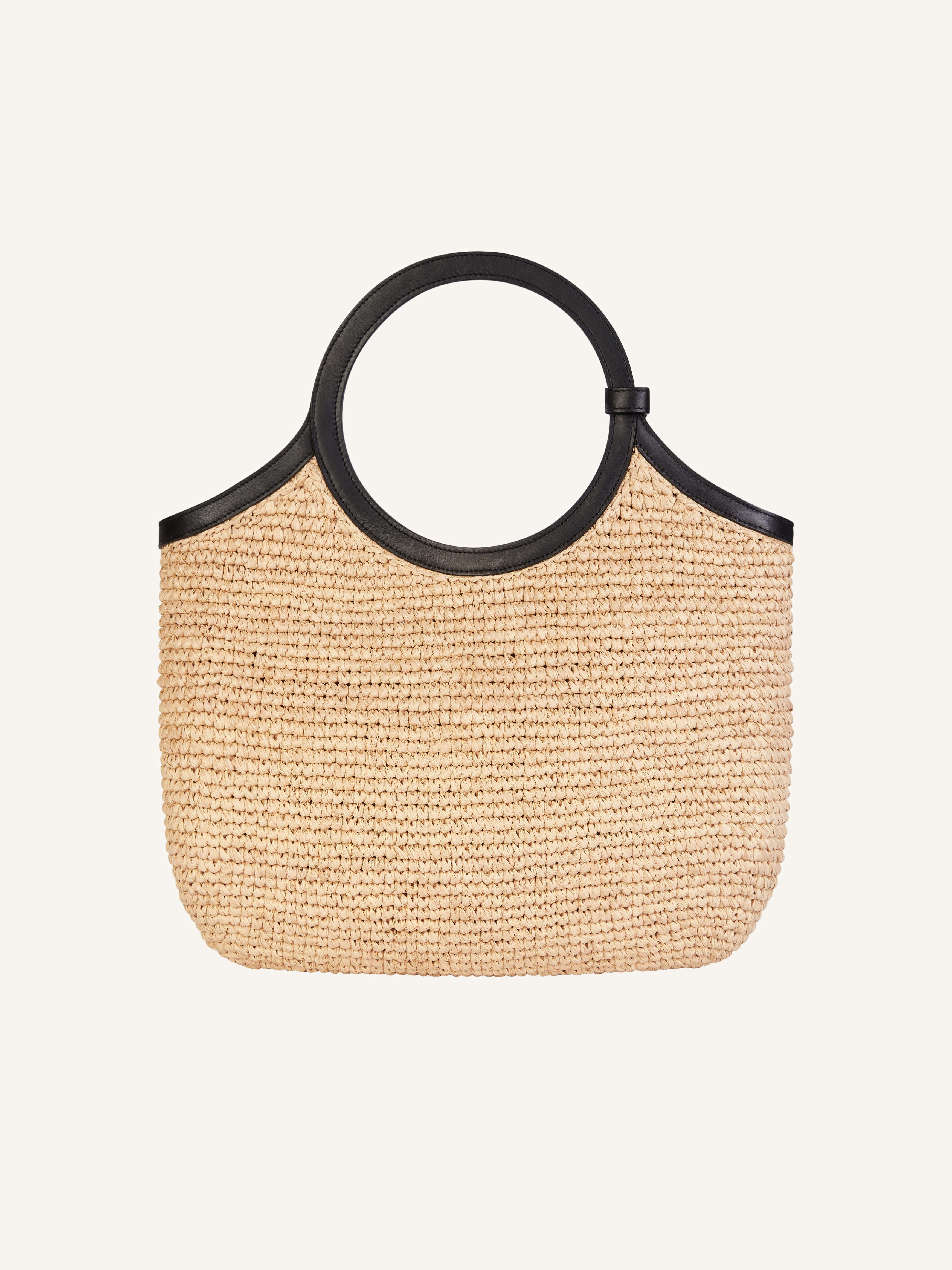 MEDIUM HOLY RAFFIA BAG - 4