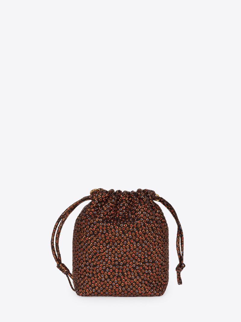 Dries Van Noten JACQUARD POUCH BAG outlook