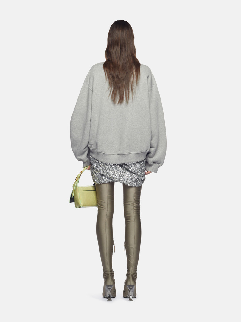 SILVER MINI SKIRT 3