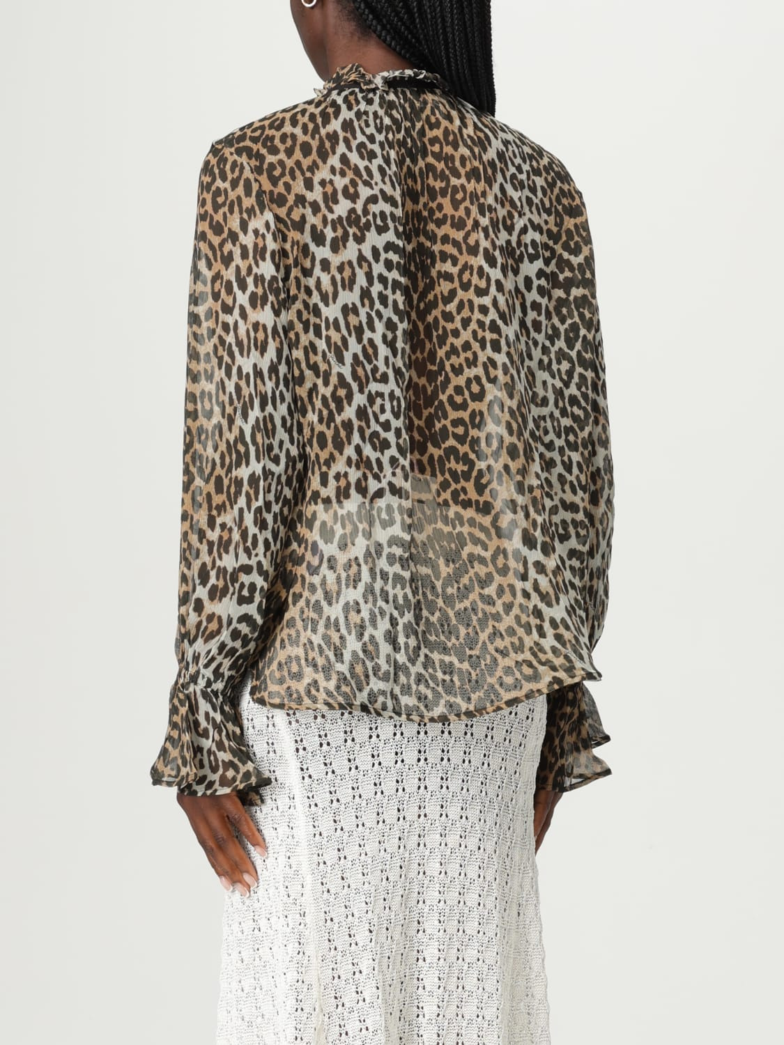 Shirt woman Ganni - 3