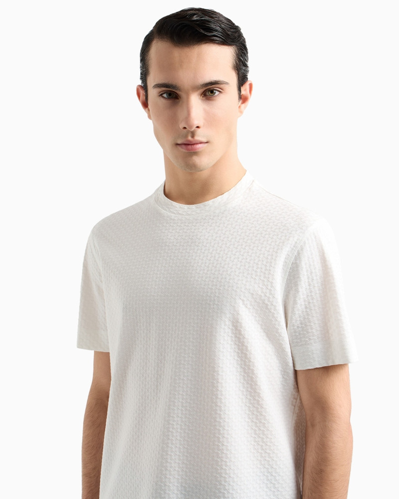JACQUARD JERSEY T-SHIRT 5